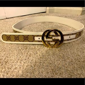 Gucci Designer Pattern Belt